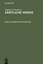 Schriften von 1811 bis 1815