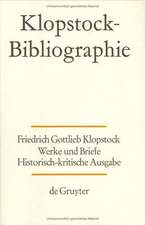 Klopstock-Bibliographie