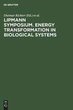 LIPMANN SYMPOSIUM:ENERGY REGBIOSYNTHESIS