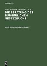 Recht der Schuldverhältnisse I: §§ 241 bis 432