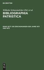 Die Erscheinungen der Jahre 1971 und 1972