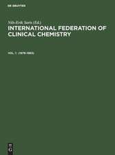 International Federation of Clinical Chemistry Volume 1, 1978-1983: Recommendations and Related Documents