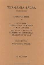 Die Bistümer der Kirchenprovinz Trier. Das Erzbistum Trier 5: Die Stifte St. Severus in Gemünden, St. Maria in Diez mit ihren Vorläufern, St. Petrus in Kettenbach, St. Adelphus in Salz