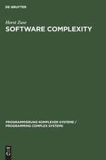 Software Complexity: Measures and Methods