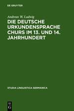 Die deutsche Urkundensprache Churs im 13. und 14. Jahrhundert: Graphemik, Phonologie und Morphologie