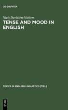 Tense and Mood in English: A Comparison with Danish