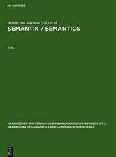 Semantik / Semantics: Ein internationales Handbuch der zeitgenössischen Forschung. An International Handbook of Contemporary Research