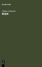 Risk: A Sociological Theory