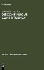 Discontinuous Constituency