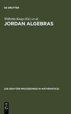 Jordan Algebras: Proceedings of the Conference held in Oberwolfach, Germany, August 9-15, 1992