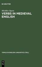 Verbs in Medieval English: Differences in Verb Choice in Verse and Prose