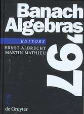 Banach Algebras 97: Proceedings of the 13th International Conference on Banach Algebras held at the Heinrich Fabri Institute of the University of Tübingen in Blaubeuren, July 20-August 3, 1997