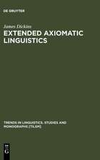 Extended Axiomatic Linguistics