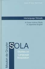 Interlanguage Refusals: A Cross-cultural Study of Japanese-English