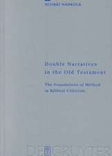 Double Narratives in the Old Testament