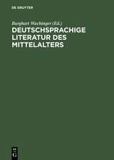 Deutschsprachige Literatur des Mittelalters: Studienauswahl aus dem 'Verfasserlexikon' (Band 1-10)