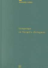 Language in Vergil's Eclogues