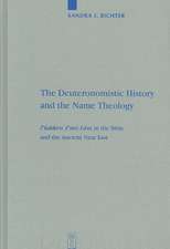 The Deuteronomistic History and the Name Theology: leshakken shemo sham in the Bible and the Ancient Near East