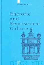 Rhetoric and Renaissance Culture