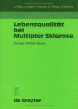 Lebensqualität bei Multipler Sklerose: Berliner DMSG-Studie