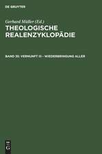 Vernunft III - Wiederbringung aller