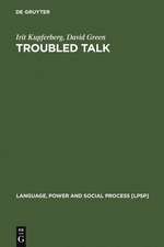 Troubled Talk: Metaphorical Negotiation in Problem Discourse