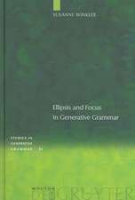 Ellipsis and Focus in Generative Grammar