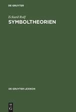 Symboltheorien: Der Symbolbegriff im Theoriekontext