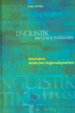 Intonation deutscher Regionalsprachen