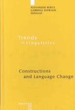 Constructions and Language Change