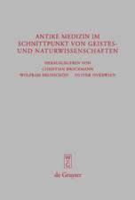 Antike Medizin im Schnittpunkt von Geistes- und Naturwissenschaften