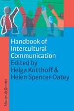 Handbook of Intercultural Communication