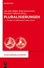 Pluralisierungen: Konzepte zur Erfassung der Frühen Neuzeit