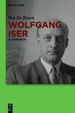 Wolfgang Iser: A Companion