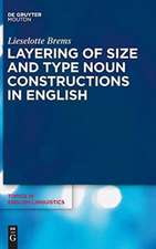 Layering of Size and Type Noun Constructions in English