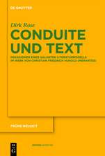 Conduite und Text: Paradigmen eines galanten Literaturmodells im Werk von Christian Friedrich Hunold (Menantes)