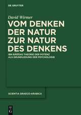 Vom Denken der Natur zur Natur des Denkens