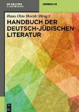 Handbuch der deutsch-jüdischen Literatur