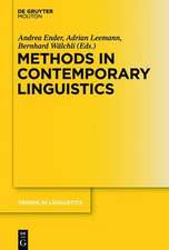 Methods in Contemporary Linguistics