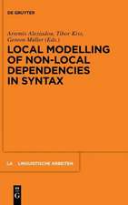 Local Modelling of Non-Local Dependencies in Syntax