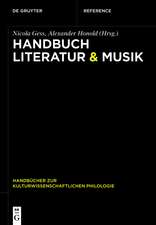 Handbuch Literatur & Musik