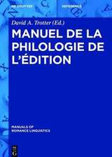 Manuel de la philologie de l’édition