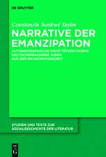 Narrative der Emanzipation: Autobiographische Identitätsentwürfe deutschsprachiger Juden aus der Emanzipationszeit