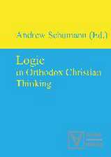 Logic in Orthodox Christian Thinking