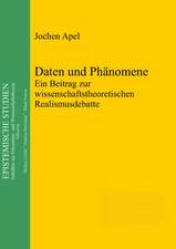 Daten und Phänomene: Ein Beitrag zur wissenschaftstheoretischen Realismusdebatte