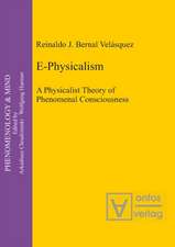 E-Physicalism: A Physicalist Theory of Phenomenal Consciousness