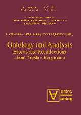 Ontology and Analysis: Essays and Recollections about Gustav Bergmann