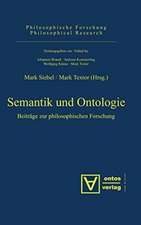 Semantik und Ontologie: Beiträge zur philosophischen Forschung