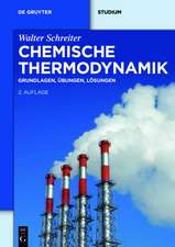 Chemische Thermodynamik: Grundlagen, Übungen, Lösungen