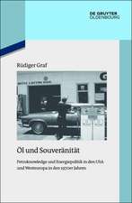 Öl und Souveränität: Petroknowledge und Energiepolitik in den USA und Westeuropa in den 1970er Jahren